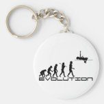 High Jump Sport Evolution Art Key Chain