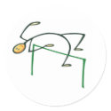 High Jump T-shirts and Gifts. stickers by leigh10970 High Jump T-shirts and Gifts. stickers