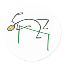 High Jump T-shirts and Gifts. stickers
