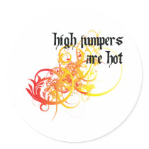 High Jumpers Are Hot stickers