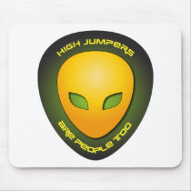 High Jumpers Are People Too mousepads
