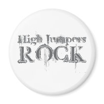High Jumpers Rock magnets