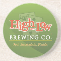 High-Low Brewing Company Drink Coaster coasters