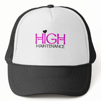 High Maintenance Hat by toddlersplace