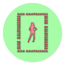 High Maintenance Stickers by MissMissyLue High Maintenance Stickers
