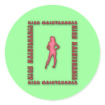 High Maintenance Stickers