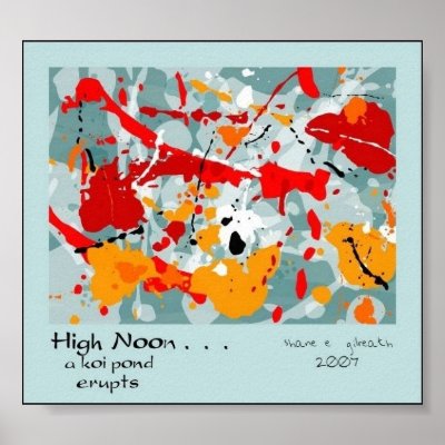 High Noon Koi Art Posters by