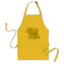 High on Life No to Drugs Retro aprons