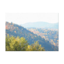 High Peaks Adirondacks Autumn Mountains Forest Gallery Wrap Canvas