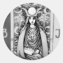 High Priestess Tarot Stickers