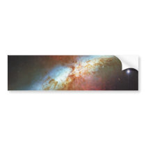 High Rate Star Formation Starburst Galaxy M82 Bumper Sticker