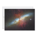 High Rate Star Formation Starburst Galaxy M82 Personalized Invitation