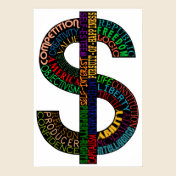 High Res Dollar Sign Poster
