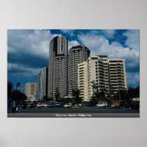 High-rise, Manila, Philippines Poster