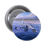 High Rollers over Kuwait by Rick Herter Pinback Button