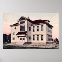 High School, Clarkston, Washington Poster