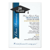 High School Class Reunion Card