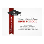 High School Class Reunion RSVP Announcement