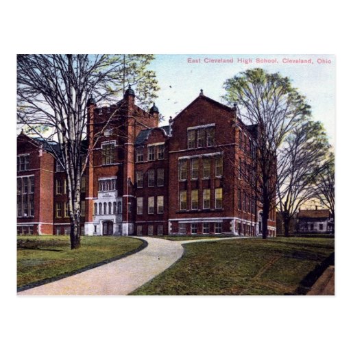 High School, Cleveland, Ohio Post Cards