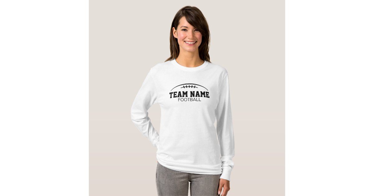 High School Football Fan Tshirt Zazzle