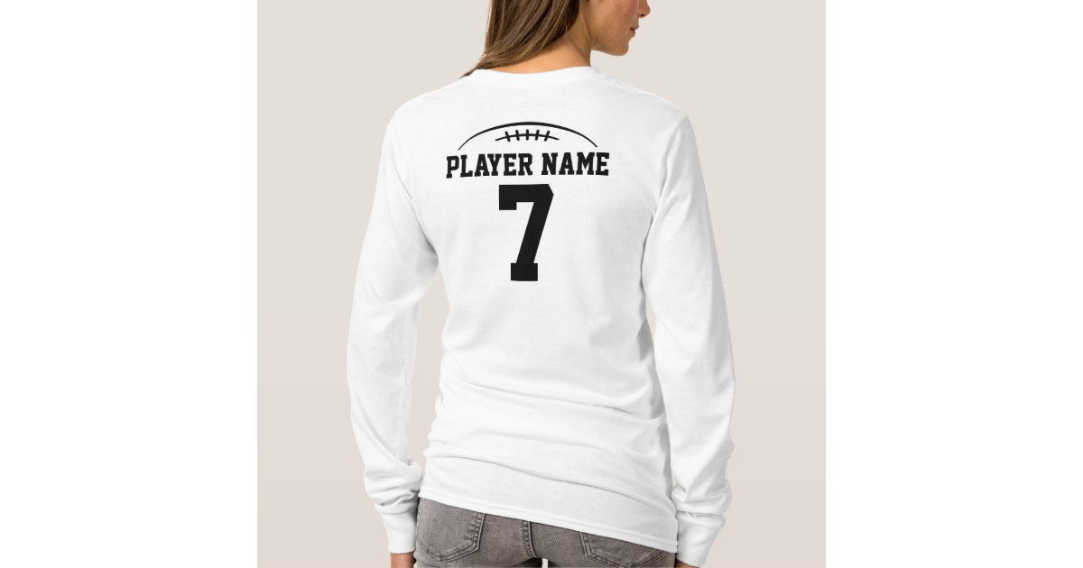 High School Football Fan Tshirt Zazzle