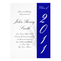 High School Graduation Custom Invitations