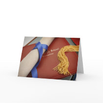 High School Graduation Greeting Card by mannybell High School Graduation Greeting Card