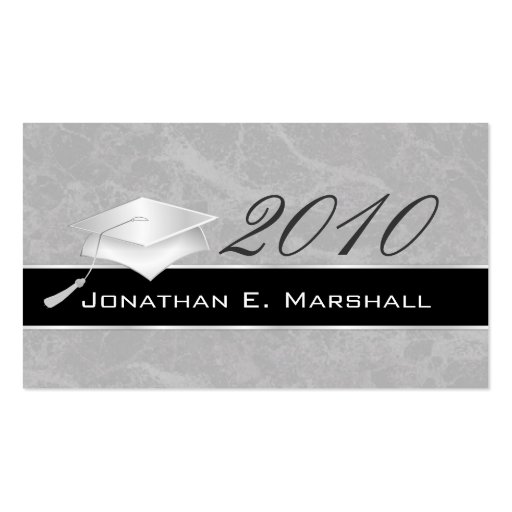 High School Graduation Name Cards 2010 Business Card Templates Zazzle