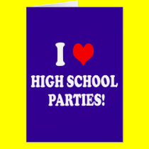 HIGH SCHOOL PARTIES cards by funoriginals HIGH SCHOOL PARTIES cards