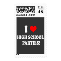 HIGH SCHOOL PARTIES postage