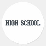 High School Stickers