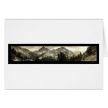 High Sierras Mt Brewer Photo 1911 cards