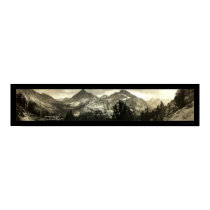High Sierras Mt Brewer Photo 1911 posters