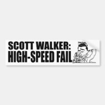 High-Speed Fail Bumper Stickers