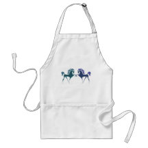 High Stepping Horse Logo Apron