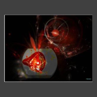 High Strangeness Nebula Post Card