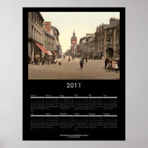 High Street, Hawick, Scotland 2011 Calendar Poster