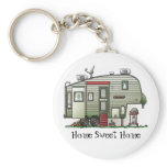 High Tech 5th Wheel Camper Keychain HSH