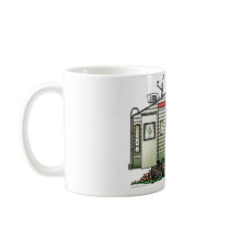 High Tech 5th Wheel Camper Mug