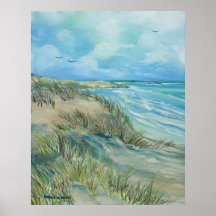 High Tide at the Dune Posters