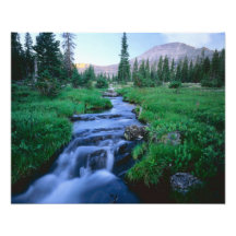 HIGH UINTAS WILDERNESS, UTAH. Stillwater Fork Art Photo