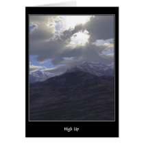 High Up Greeting Cards