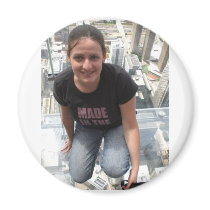 HIGH UP IN CHICAGO magnets by SUNZUP4U HIGH UP IN CHICAGO magnets