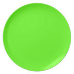 High Visibility Neon Green plates