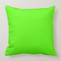 High Visibility Neon Green Pillows
