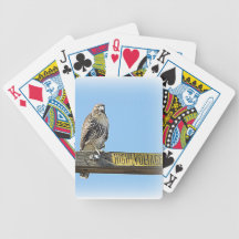 High Voltage Hawk Playing Cards