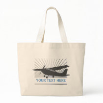 High Wing Aircraft Canvas Bags
