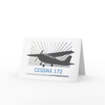 High Wing Aircraft Card