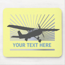 High Wing Aircraft Mousepad