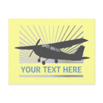 High Wing Aircraft Postcards